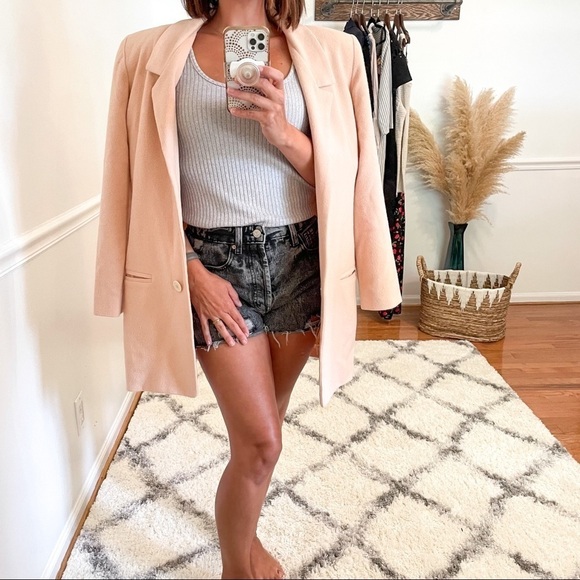 Michael Kors Collection Oversized Cashmere Blazer Jacket S - Picture 6 of 11